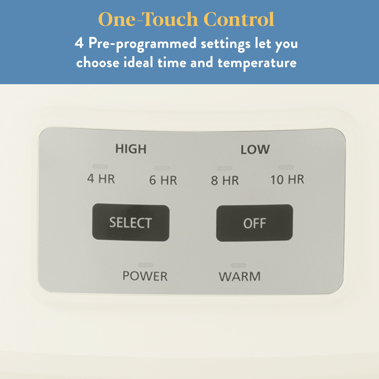 Alternative view of Crock-Pot 7 Qt. Cook & Carry Programmable Slow Cooker with Carry Bag, Oat Milk Cream