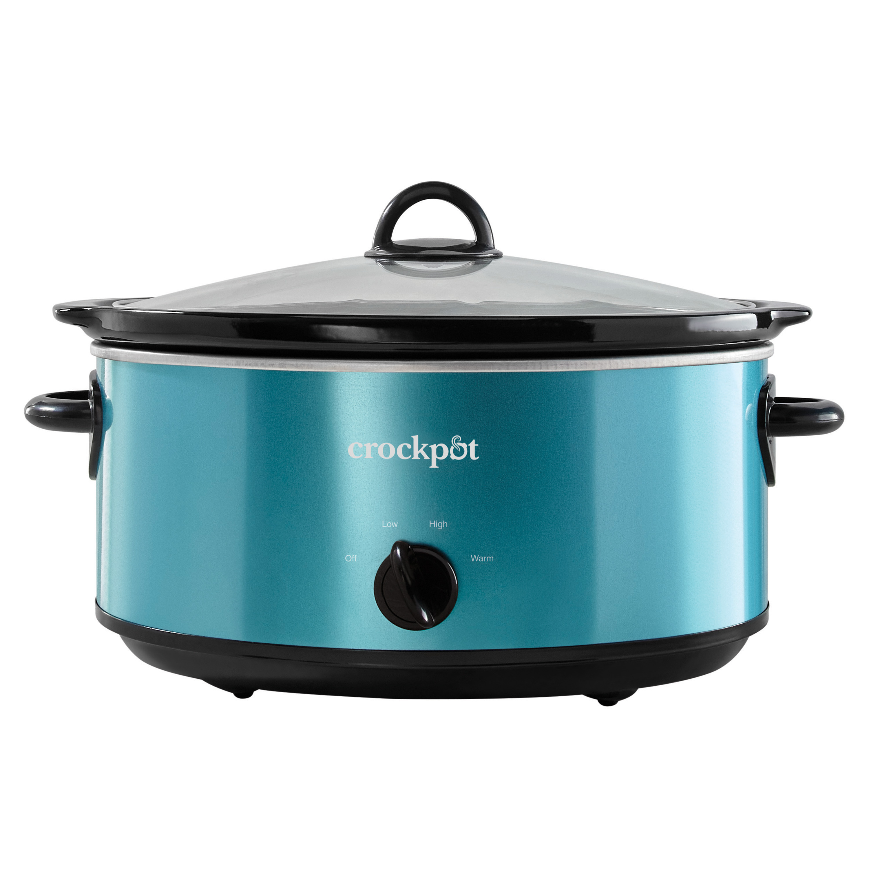 Crock-Pot Manual 7-Quart Slow Cooker, Turquoise